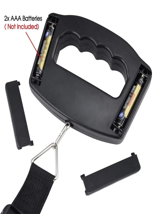 Drumstone (𝐒𝐩𝐞𝐜𝐢𝐚𝐥 𝟏𝟓 𝐘𝐞𝐚𝐫𝐬 𝐖𝐚𝐫𝐫𝐚𝐧𝐭𝐲) Portable Travel Luggage Scale 50kg/10g - Digital Bag Weighing Scale with Backlit Display, Auto Lock, Lightweight & Compact for Travelers - Image 4